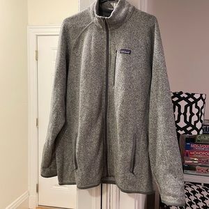 Heather Grey Patagonia Jacket (XXL)